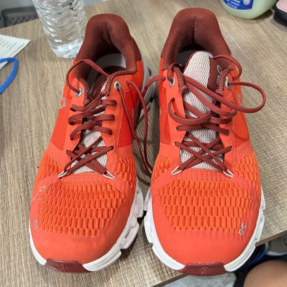 ON Running Orange Athletic Shoes